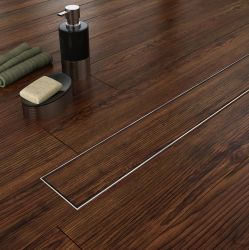 BASE Linear Shower Floor Drain For Tile