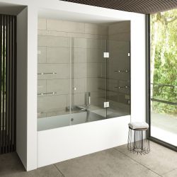 Trippio Glass Bath Enclosure 6 mm