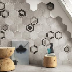 Ragno REWIND Bathroom&Kitchen Rectangle Hexagon Tiles