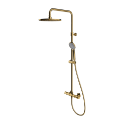 Y ∅250 GOLD Thermostatic Shower System