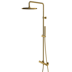 Y ∅250 LUX GOLD Thermostatic Shower System