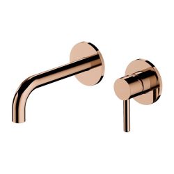 Y 185 COPPER  Wall-mounted Concealed Single Lever Basin Mixer