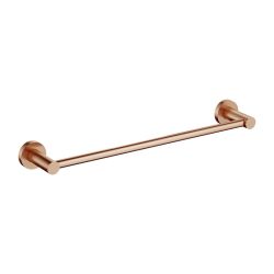 MODERN PROJECT BRUSHED COPPER 40 cm Towel Rail 