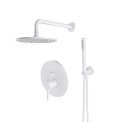 Y ∅250 WHITE Concealed Shower System Set