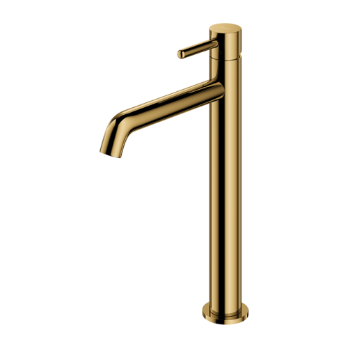 Y 225 GOLD Tall Single Lever Basin Mixer