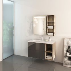 Мебели за баня Concepta с натурален дъб