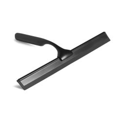 Black Glass Wiper With Holder